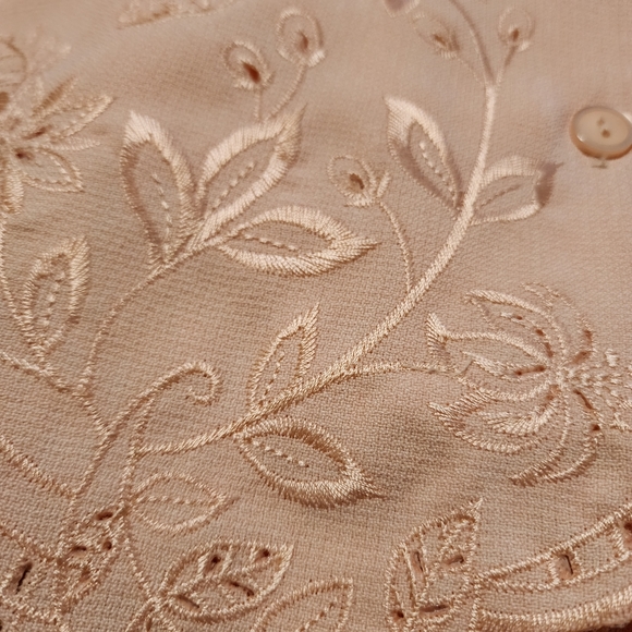 Alfred Dunner Peach Shirt Size 18W - Picture 8 of 10